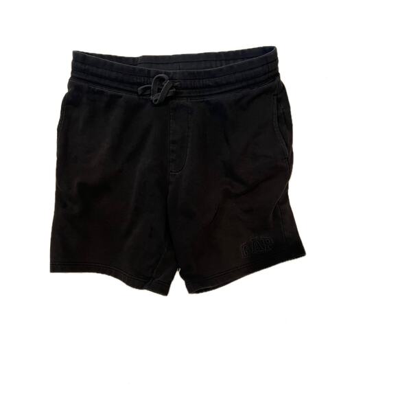 GAP Black Sweatshorts Mens M - Picture 1 of 4